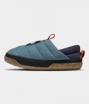 Mules γυναικεια The North Face Nuptse Denim μπλε | GREECE GQUVCYI