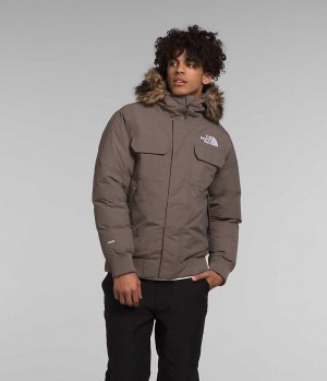 Μπουφαν Bomber ανδρικα The North Face McMurdo καφε | GR ASZCVRG