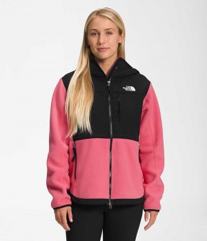 Μπουφάν Fleece γυναικεια The North Face Denali Hoodie ροζ | GR YIXHGFC