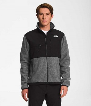 Μπουφάν Fleece ανδρικα The North Face Denali γκρι | ATHENS CUWVMGJ