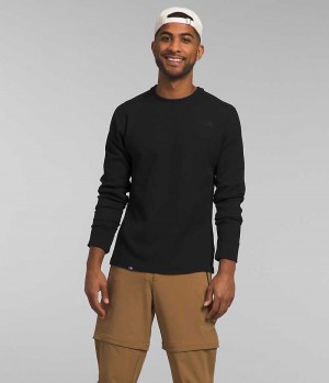 Φουτερ ανδρικα The North Face Canyon Fog Thermal Long Sleeve μαυρα | ATHENS BLRQEAZ