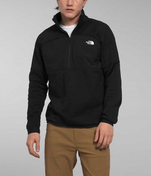 Φουτερ ανδρικα The North Face Canyonlands High Altitude ½-Zip μαυρα | GR UQZPIRG