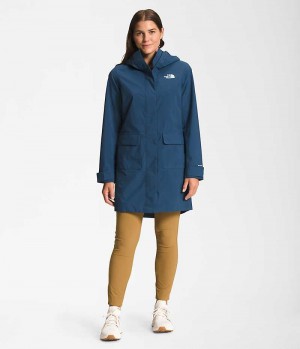 Παρκα γυναικεια The North Face City Breeze Rain II μπλε | ATHENS GRWIKPM