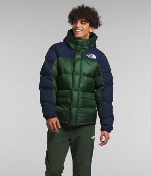 Παρκα ανδρικα The North Face HMLYN Down πρασινο σκουρο μπλε | ATHENS TNWFIXP