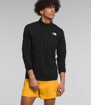 Φουτερ ανδρικα The North Face Sunriser ¼-Zip μαυρα | GR HRCSVOE