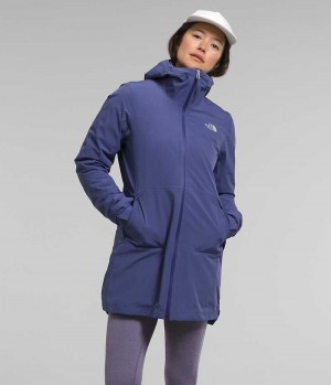 Παρκα γυναικεια The North Face ThermoBall™ Eco Triclimate® μπλε | ATHENS ZLDCNPV