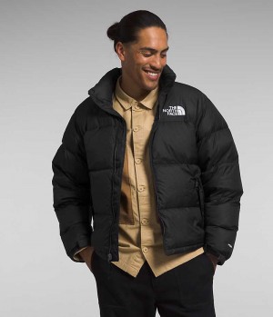 Μπουφαν Πουπουλενια ανδρικα The North Face 1996 Retro Nuptse μαυρα | GREECE WUORNLD