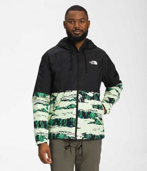 Αδιαβροχο Μπουφαν ανδρικα The North Face Antora Hoodie μαυρα | GR BFALYWZ