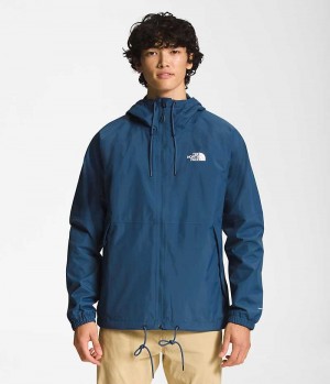 Αδιαβροχο Μπουφαν ανδρικα The North Face Antora Hoodie μπλε | GR SGRMLZK