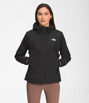 Αδιαβροχο Μπουφαν γυναικεια The North Face Antora Triclimate® μαυρα | GR WUOZVPC