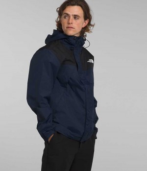 Αδιαβροχο Μπουφαν ανδρικα The North Face Antora σκουρο μπλε | GR ENGJWFH