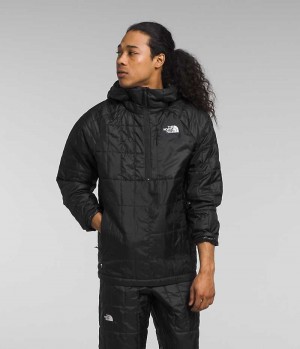 Μπουφαν Πουπουλενια ανδρικα The North Face Circaloft ¼-Zip Pullover μαυρα | ATHENS WEAFBJH