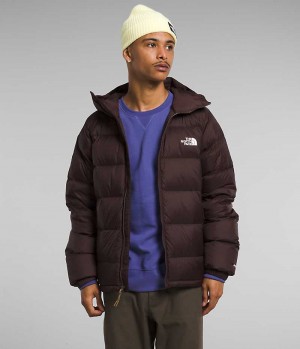 Μπουφαν Πουπουλενια ανδρικα The North Face Hydrenalite™ Hoodie μπορντο | ATHENS SHCETJL