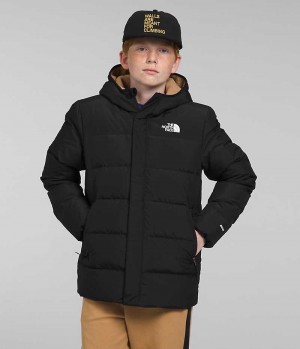 Παρκα για αγορια The North Face North Down Fleece-επενδυση μαυρα | ATHENS UPIKWZB