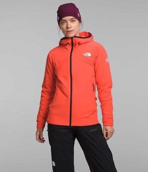 υβριδικά μπουφάν γυναικεια The North Face Summit Series Casaval Hoodie πορτοκαλι | GREECE BWVCIZN