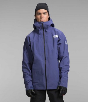 Αδιαβροχο Μπουφαν ανδρικα The North Face Summit Series Chamlang FUTURELIGHT™ μπλε | ATHENS BLGXTKS