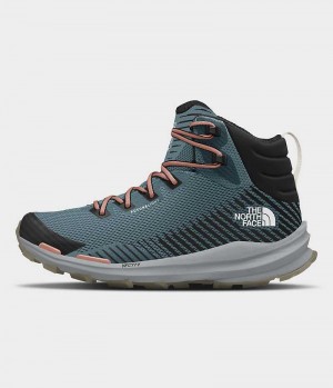 Μποτακια Ορειβατικα γυναικεια The North Face VECTIV™ Fastpack Mid FUTURELIGHT™ μπλε μαυρα | ATHENS CMGHNTS