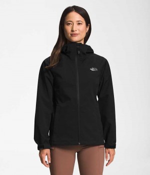 Αδιαβροχο Μπουφαν γυναικεια The North Face Valle Vista Stretch μαυρα | ATHENS TKPGVOS