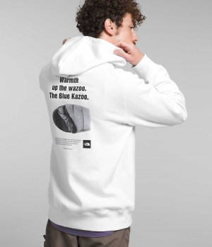 Φουτερ με Κουκουλα ανδρικα The North Face Brand Proud ασπρα | GR JUKRXZS