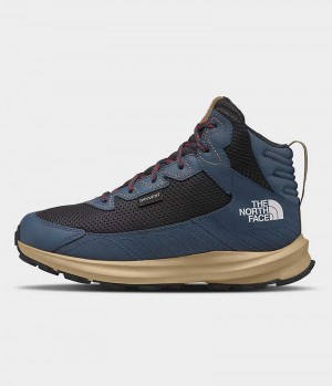 Μποτακια Χειμωνιατικα για κοριτσια The North Face Fastpack Hiker Mid αδιαβροχα μπλε | GR VGITPAH