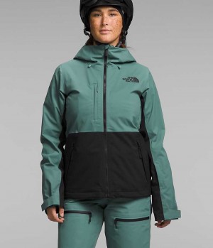 Μπουφάν Με Μόνωση γυναικεια The North Face Freedom Stretch πρασινο μαυρα | ATHENS EAOBCKH