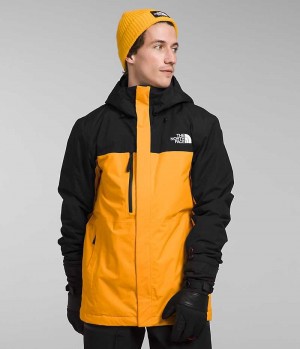 Μπουφάν Με Μόνωση ανδρικα The North Face Freedom χρυσο χρωμα μαυρα | ATHENS OIEWAPT