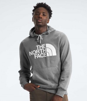 Φουτερ με Κουκουλα ανδρικα The North Face Half Dome Pullover γκρι | ATHENS AMVKXFY