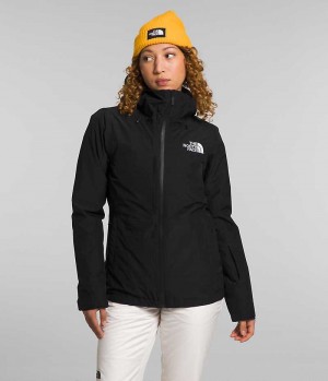 Μπουφάν Με Μόνωση γυναικεια The North Face ThermoBall™ Eco Snow Triclimate® μαυρα | GR NTYARWF