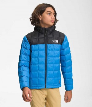 Μπουφαν Πουπουλενια για αγορια The North Face ThermoBall™ Κουκουλοφόρος μπλε | GR BJFCVXH