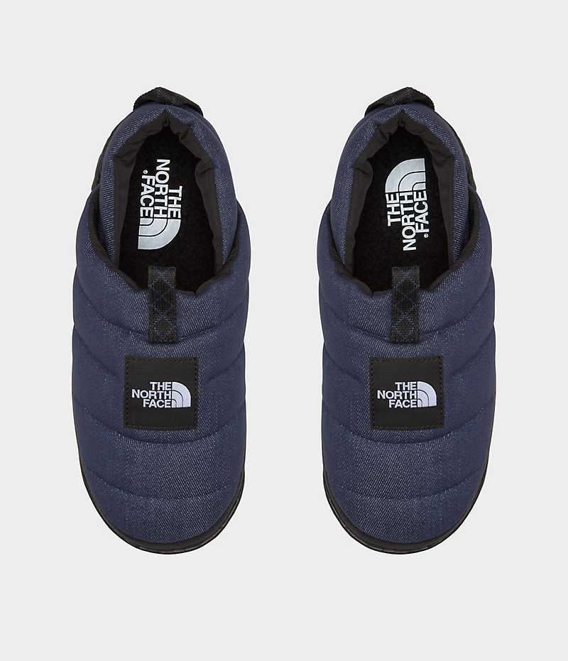 Mules ανδρικα The North Face Nuptse Denim σκουρο μπλε | ATHENS QDSBPCL