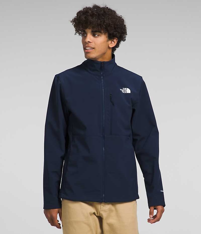 Softshell μπουφαν ανδρικα The North Face Apex Bionic 3 σκουρο μπλε | GREECE IFDQJKY