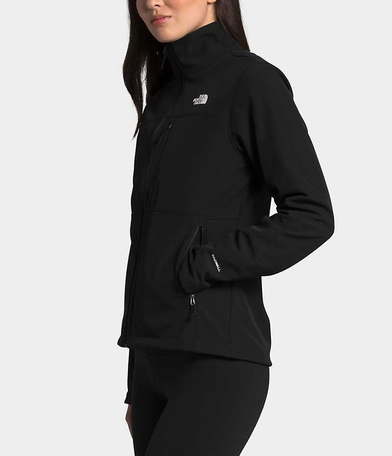 Softshell μπουφαν γυναικεια The North Face Apex Bionic μαυρα | GR YDVGZAT