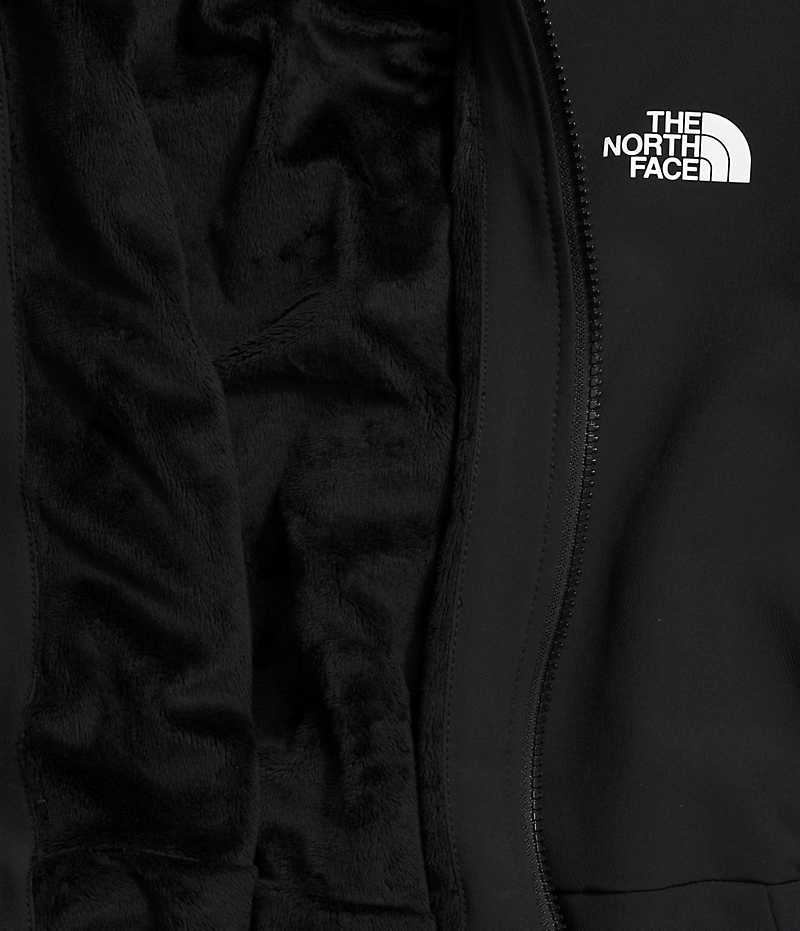 Softshell μπουφαν γυναικεια The North Face Plus Shelbe Raschel Hoodie μαυρα | GREECE LASEWDG