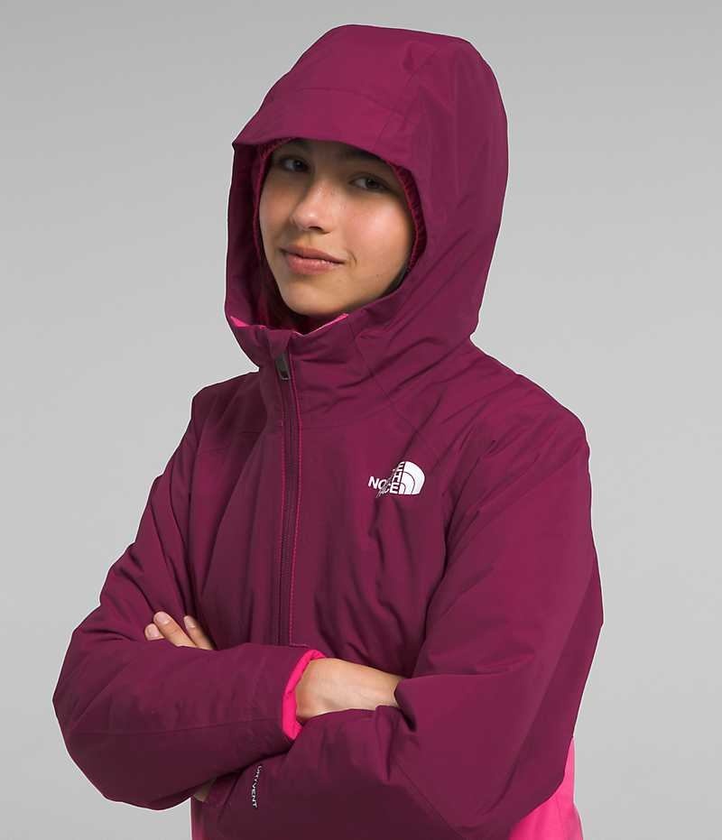 Softshell μπουφαν για κοριτσια The North Face Freedom Triclimate® ροζ | GREECE YONQEUM