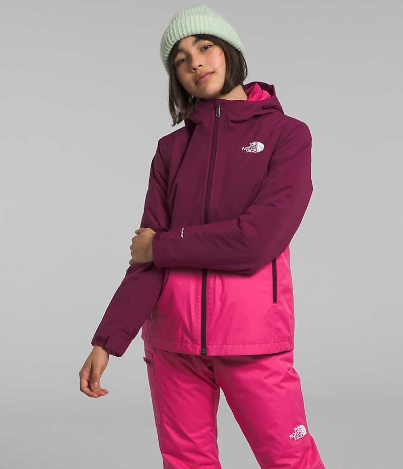 Softshell μπουφαν για κοριτσια The North Face Freedom Triclimate® ροζ | GREECE YONQEUM