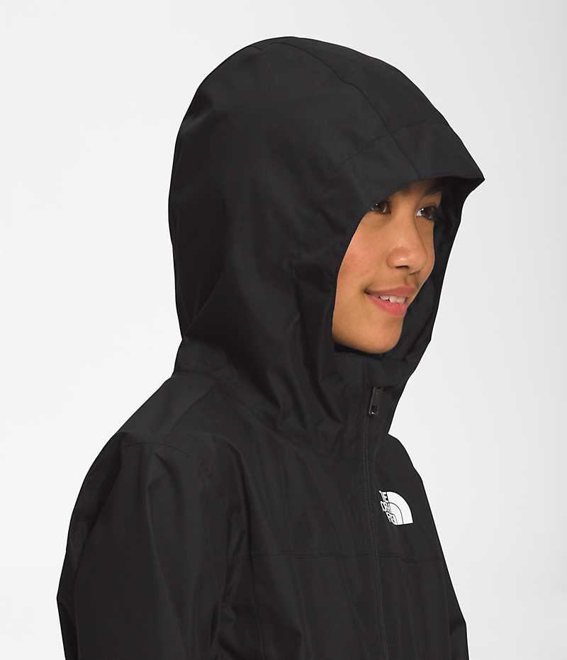 Softshell μπουφαν για κοριτσια The North Face Genessee Mix and Match Shell μαυρα | ATHENS ODVUNXT