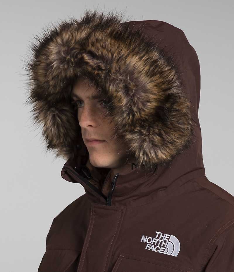 Μπουφαν Bomber ανδρικα The North Face McMurdo καφε | GREECE INXGPSK