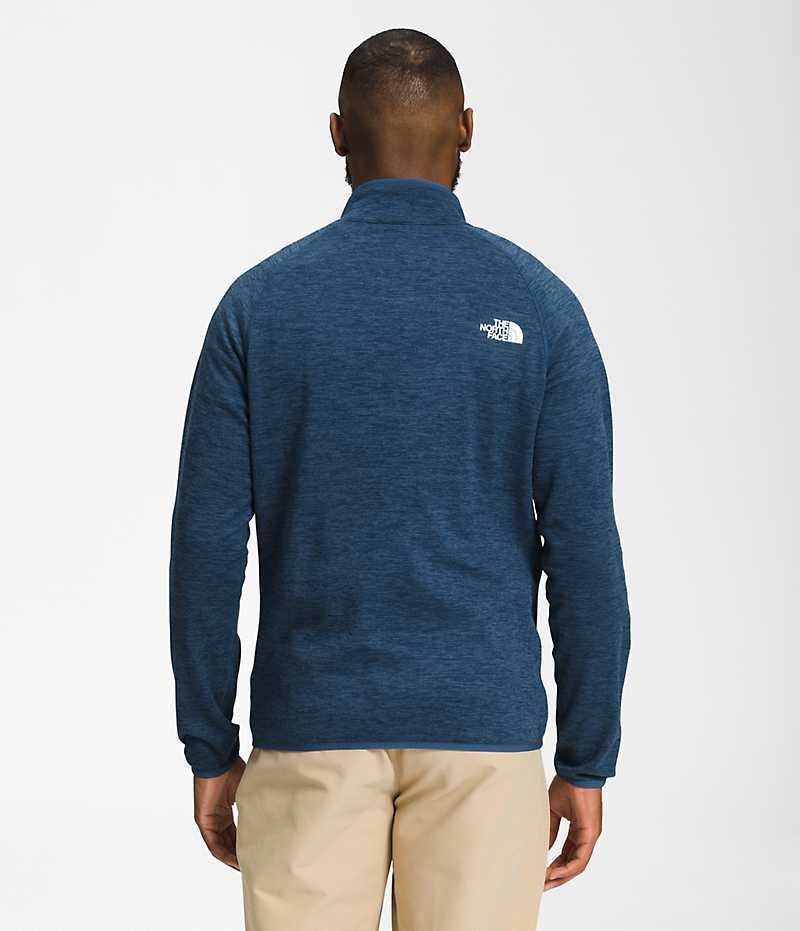 Μπουφάν Fleece ανδρικα The North Face Canyonlands Full-Zip μπλε | GR UAYIHTC