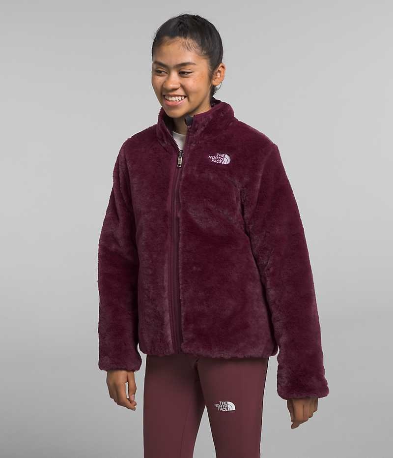 Μπουφάν Fleece για κοριτσια The North Face Reversible Mossbud Πολύχρωμο | ATHENS AVGPFQL