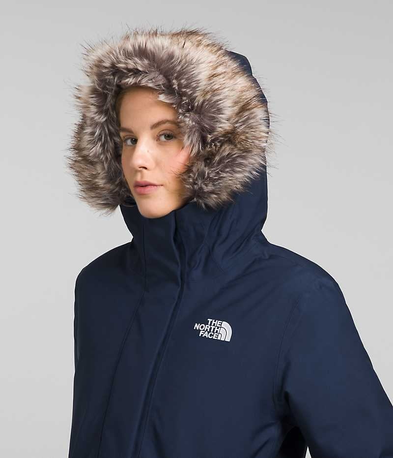 Παρκα γυναικεια The North Face Arctic σκουρο μπλε | GREECE KXSDEHU