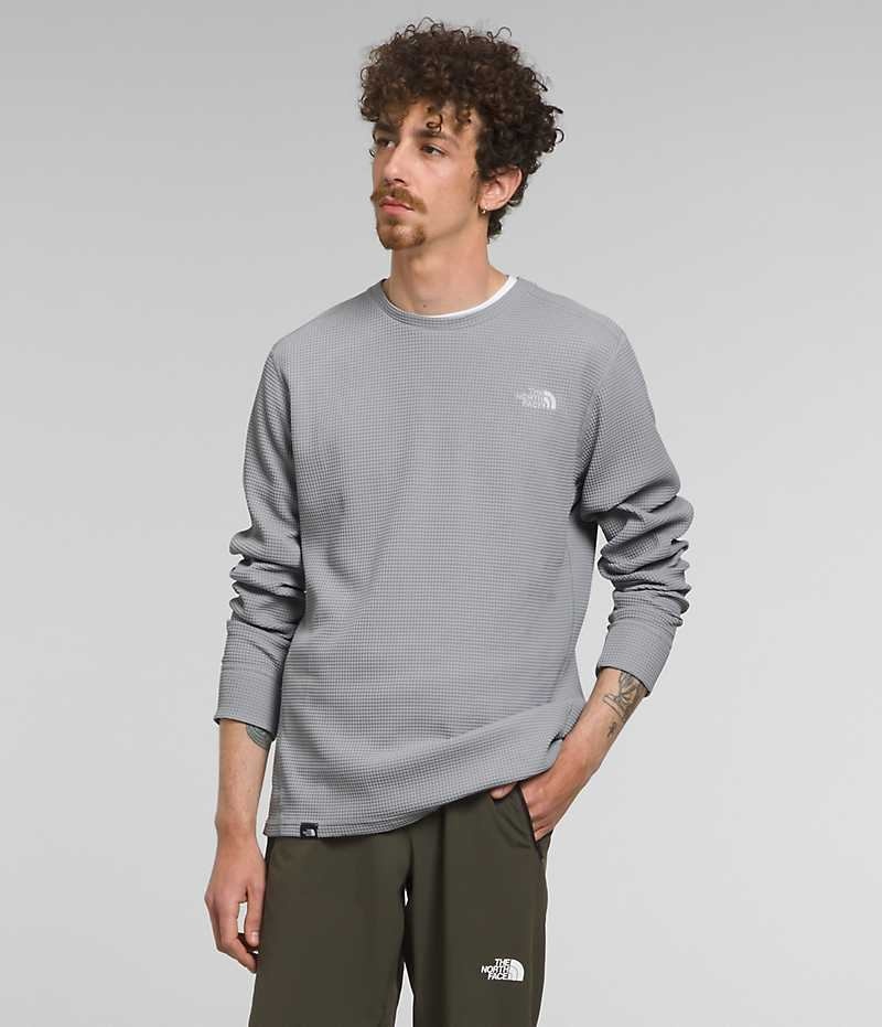 Φουτερ ανδρικα The North Face Canyon Fog Thermal Long Sleeve γκρι | GREECE BYRCOHK