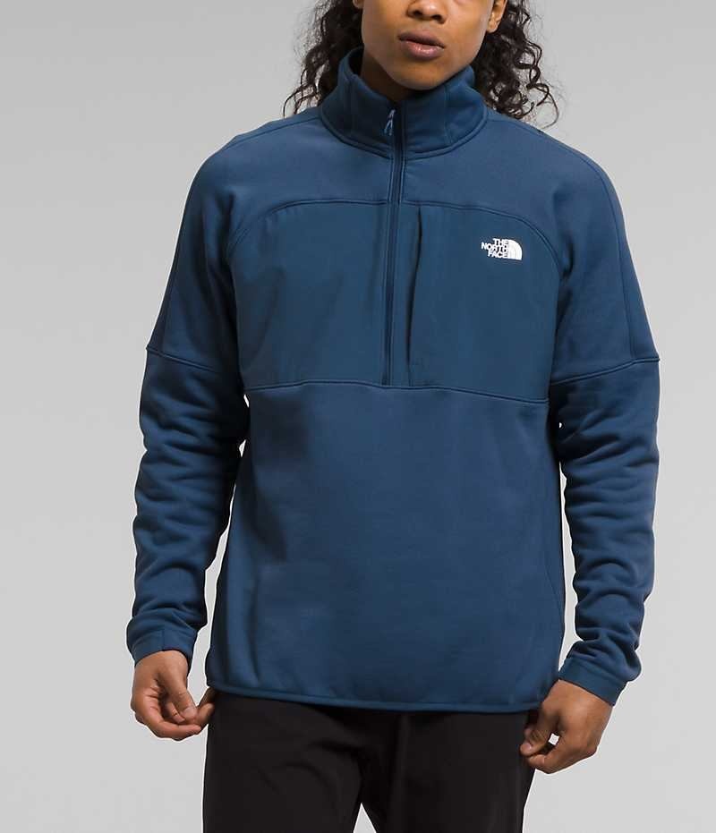 Φουτερ ανδρικα The North Face Canyonlands High Altitude ½-Zip μπλε | GREECE VTLDNXK