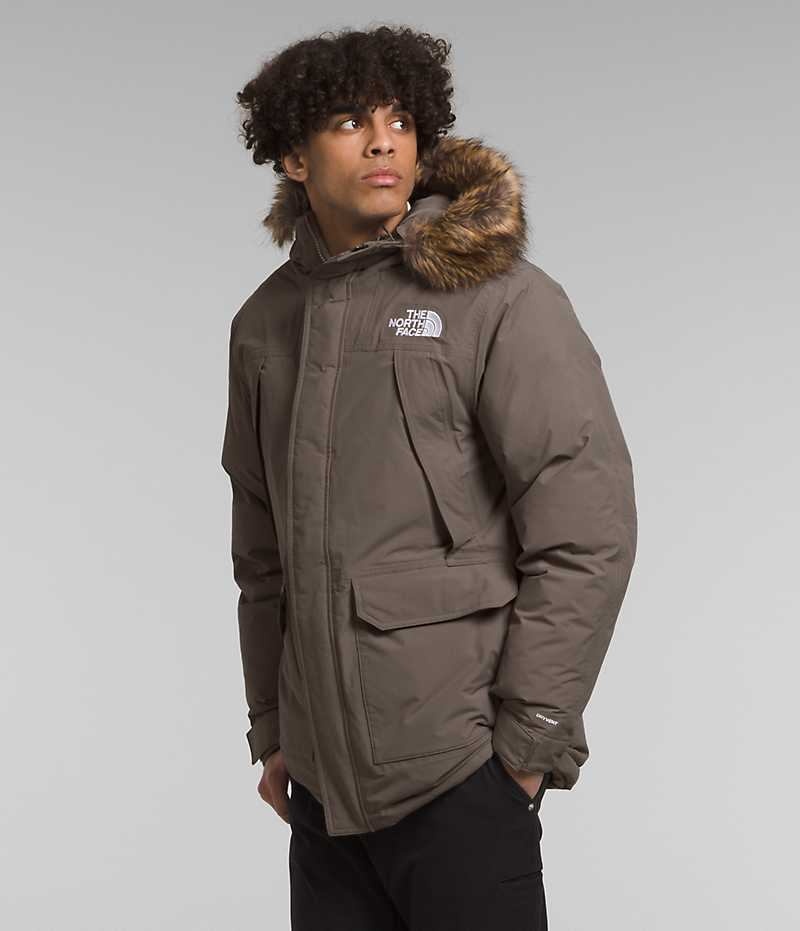 Παρκα ανδρικα The North Face McMurdo καφε | ATHENS HCPMSNA