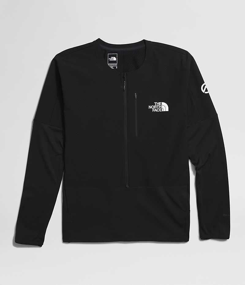 Φουτερ ανδρικα The North Face Summit Series Altimetro ¾-Zip Top μαυρα | GR PEMYICV