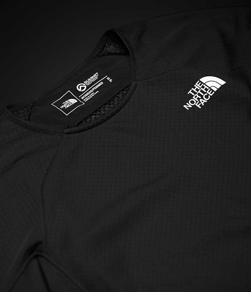 Φουτερ γυναικεια The North Face Summit Series FUTUREFLEECE™ Crew μαυρα | GREECE MYCOXGP