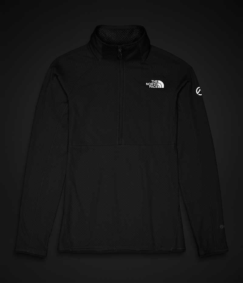 Φουτερ γυναικεια The North Face Summit Series FUTUREFLEECE™ LT ½-Zip μαυρα | GREECE BWMYPNU