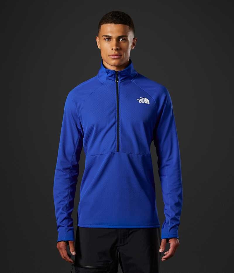 Φουτερ ανδρικα The North Face Summit Series FUTUREFLEECE™ LT ½-Zip μπλε | ATHENS JPKWOXF