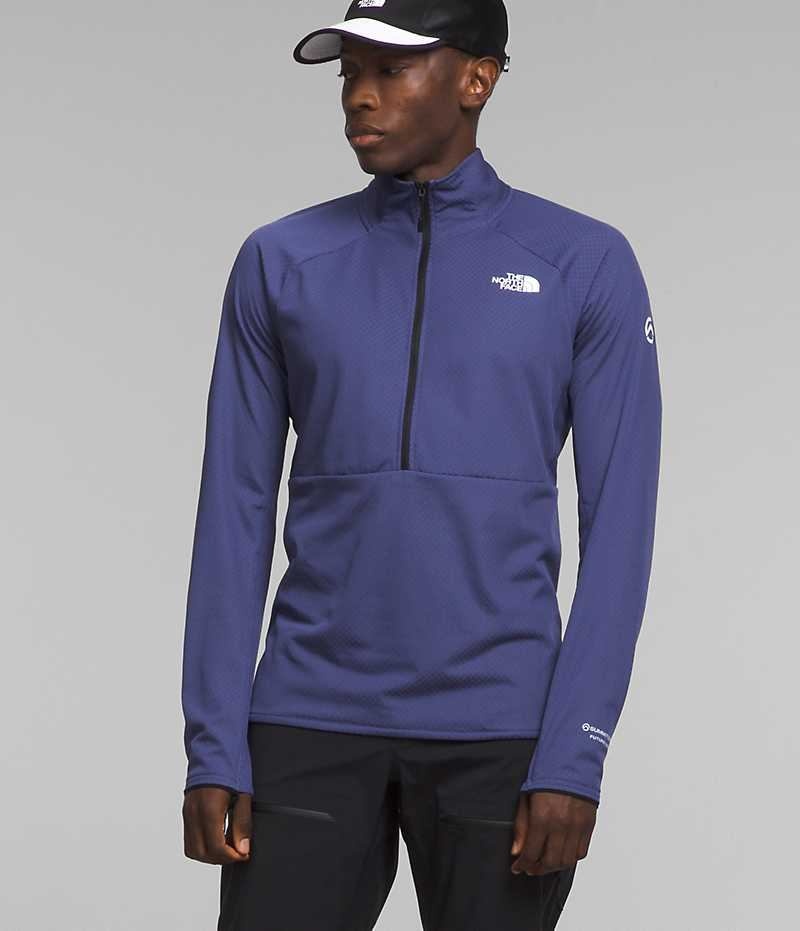 Φουτερ ανδρικα The North Face Summit Series FUTUREFLEECE™ LT ½-Zip μπλε | GR ZEXMOFC