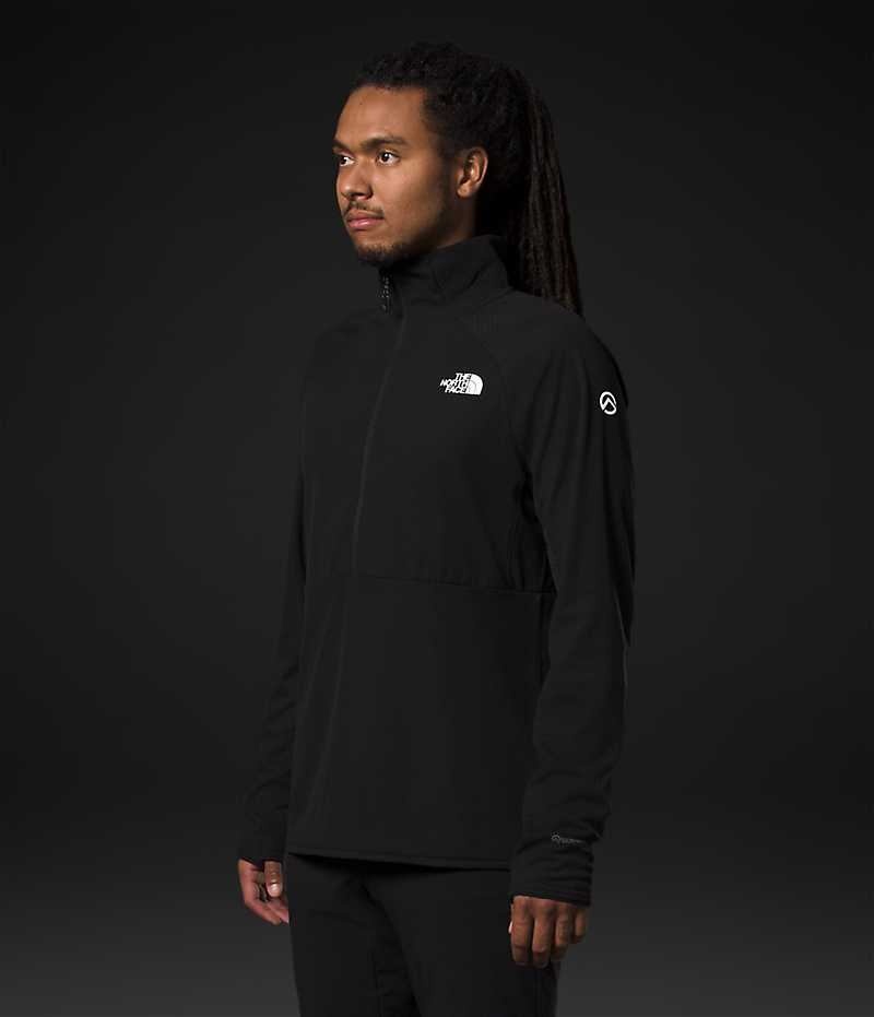 Φουτερ ανδρικα The North Face Summit Series FUTUREFLEECE™ LT ½-Zip μαυρα | ATHENS CRNGWHZ