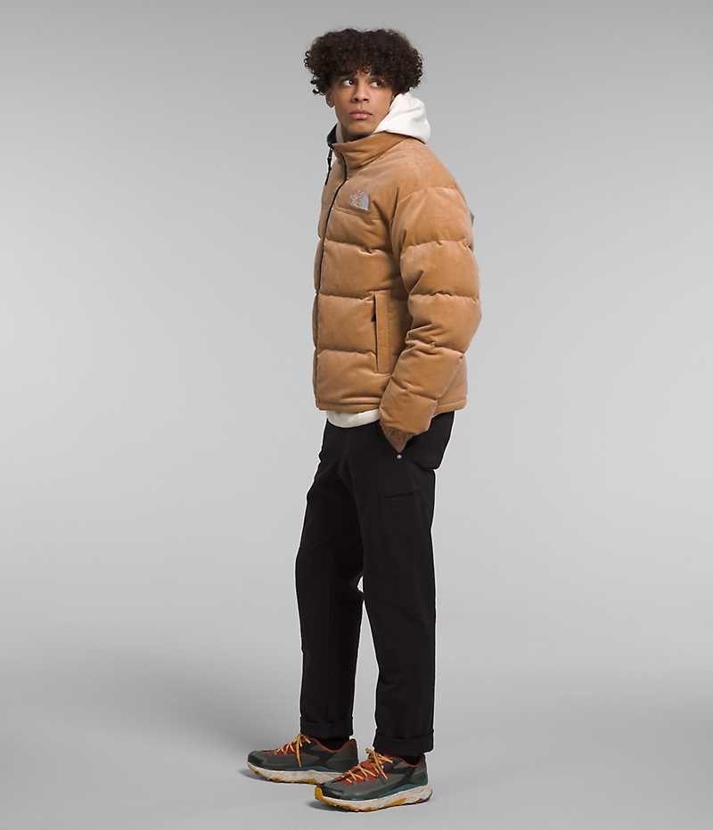 Μπουφαν Πουπουλενια ανδρικα The North Face ’92 Reversible Nuptse Χακί | ATHENS MFAUOIR